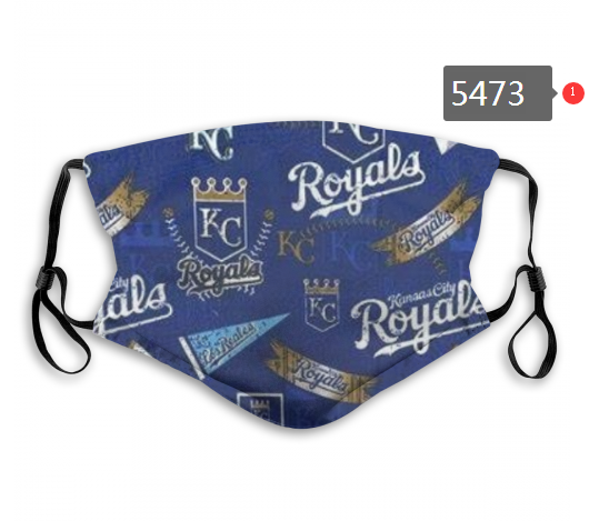 2020 MLB Kansas City Royals #3 Dust mask with filter